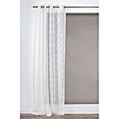 Visillo para ventana bordado Baker (An x Al: 140 x 260 cm, 100% poliéster, Blanco) | BAUHAUS
