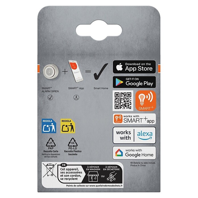 Osram Smart+ Alarmsirene (Innen, 90 dB, Netzbetrieben) | BAUHAUS