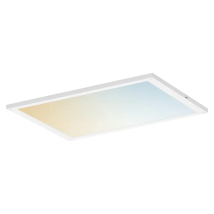 Ledvance LED-Panel - L x B x H: 30 x 20 x 0,8 cm, RGB - Rechteckige LED-Panel-Leuchte mit weißem Rahmen, die abstimmbares weißes Licht von warmgelb bis kühlblau abgibt.
