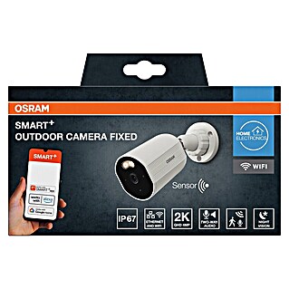 Osram Smart+ Überwachungskamera Outdoor Fixed (Passend für: Alarmsystem, Smart Home System)