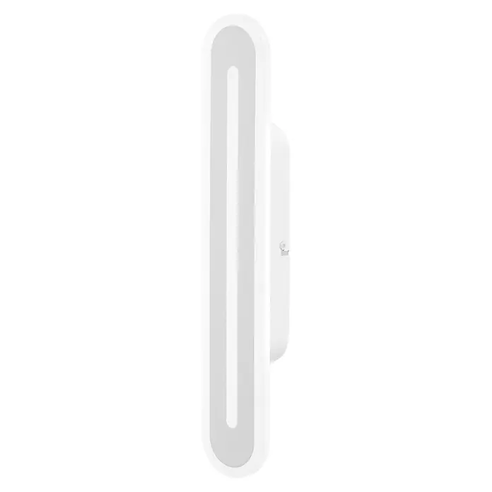 Ledvance Smart+ WiFi LED-Wandleuchte - 17 W, L x B x H: 40 x 7 x 5 cm, Weiß, Warmweiß - Weiße moderne LED-Wandleuchte mit langem, U-förmigem Leuchtpanel.
