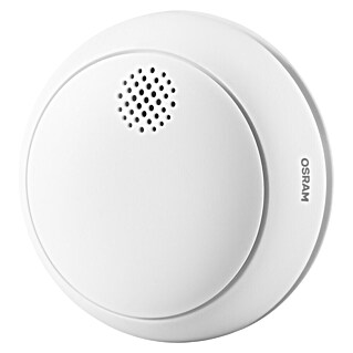 Osram Rauchwarnmelder Smoke Detector (Durchmesser: 8,6 cm, Batterielaufzeit: 5 Jahre, Alarmsignal: 85 dB, 1 Stk.)