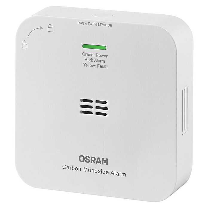 Ledvance Smart+ WiFi Kohlenmonoxidmelder (L x B x H: 8,5 x 2,73 x 8,5 cm, Batterielaufzeit: 5 Jahre) | BAUHAUS