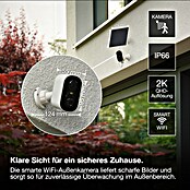 Osram Smart+ Überwachungskamera Battery Solar (Passend für: Alarmsystem, Smart Home System) | BAUHAUS
