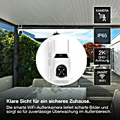 Osram Smart+ Überwachungskamera Outdoor 360 (Passend für: Alarmsystem, Smart Home System) | BAUHAUS