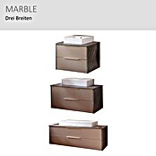 Camargue Marble Badmöbel-Set (90 cm, Goldbronze, 2 -tlg.) | BAUHAUS