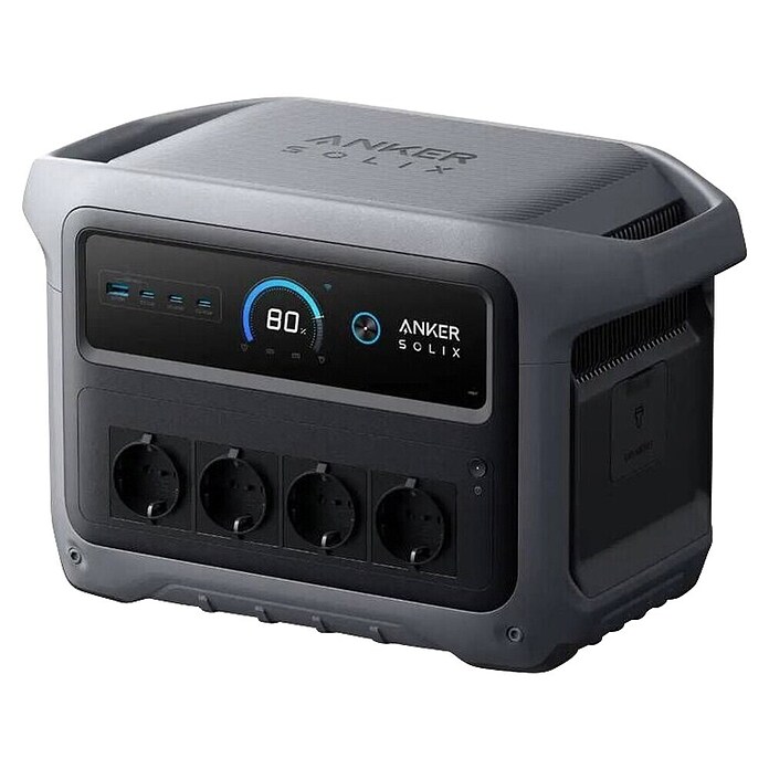 Anker Solix Prijenosna energetska stanica C1000X  (1.024 Wh, Crna) | BAUHAUS