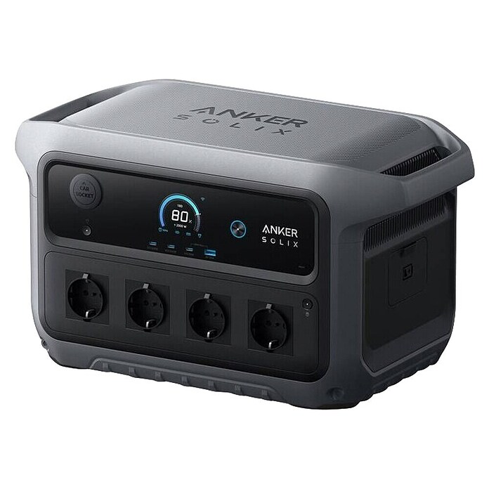 Anker Solix Prijenosna energetska stanica C2000  (2.048 Wh, Crna) | BAUHAUS