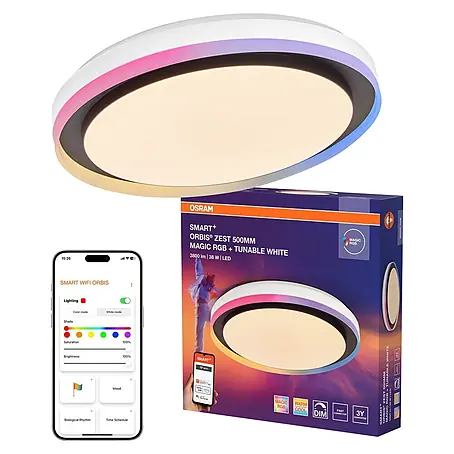 Osram Smart+ LED-Deckenleuchte rund Orbis Zest