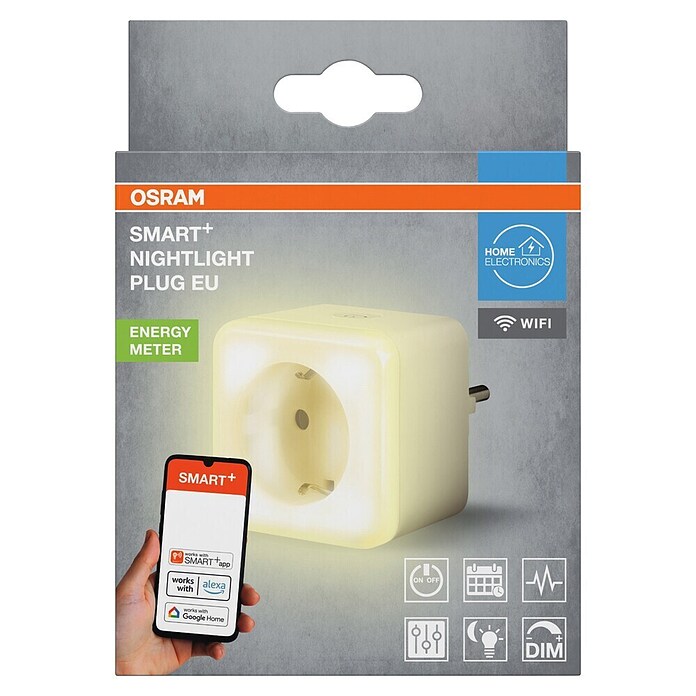 Ledvance Smart+ WiFi Led-nachtlicht Nightlight Plug EU (l x b x h: 57 x 84 x 57 mm) | BAUHAUS