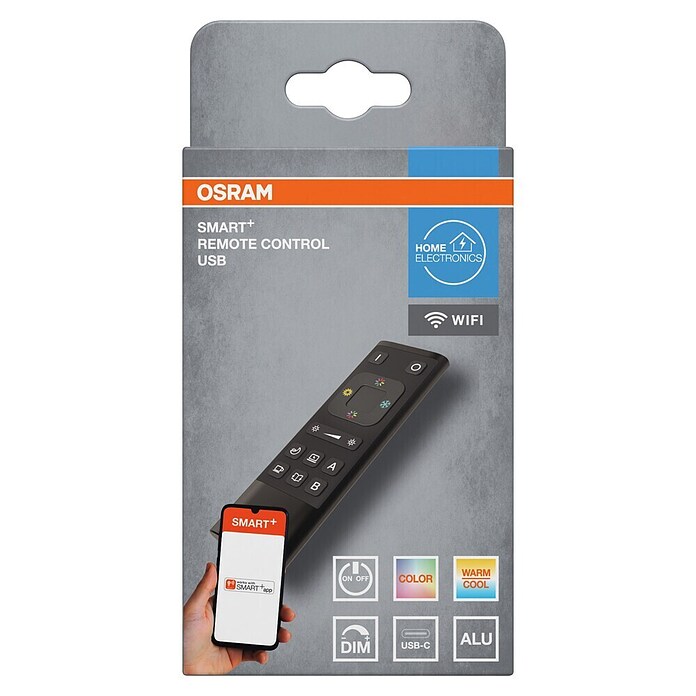 Osram Smart+ Afstandsbediening met WiFi (Zwart) | BAUHAUS