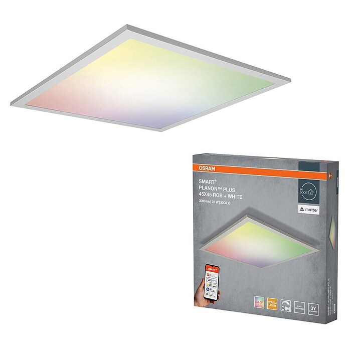 Osram Smart+ LED-Panel Planon Plus (Weiß, RGBW) | BAUHAUS