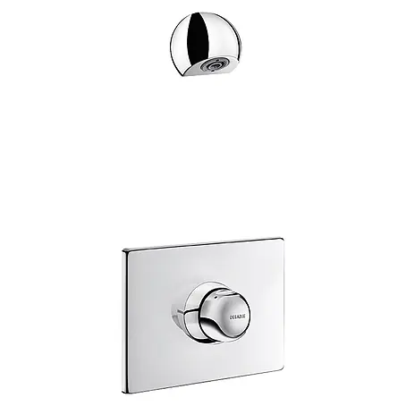 Delabie TEMPOMIX UP Selbstschluss-Duschkombination Set 2/2 ROUND (f.790BOX)