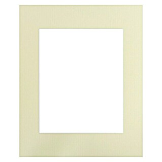 Nielsen Passepartout White Core (Bisquit, Bildformat: 28 x 35 cm, L x B: 40 x 50 cm)