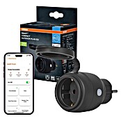 Osram Smart-Steckdose mit Deckel matter (Außen, IP44, Schwarz, 16 A, 1 Stk.) | BAUHAUS