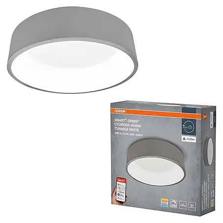 Ledvance Smart+ WiFi LED-Deckenleuchte rund Cylinder