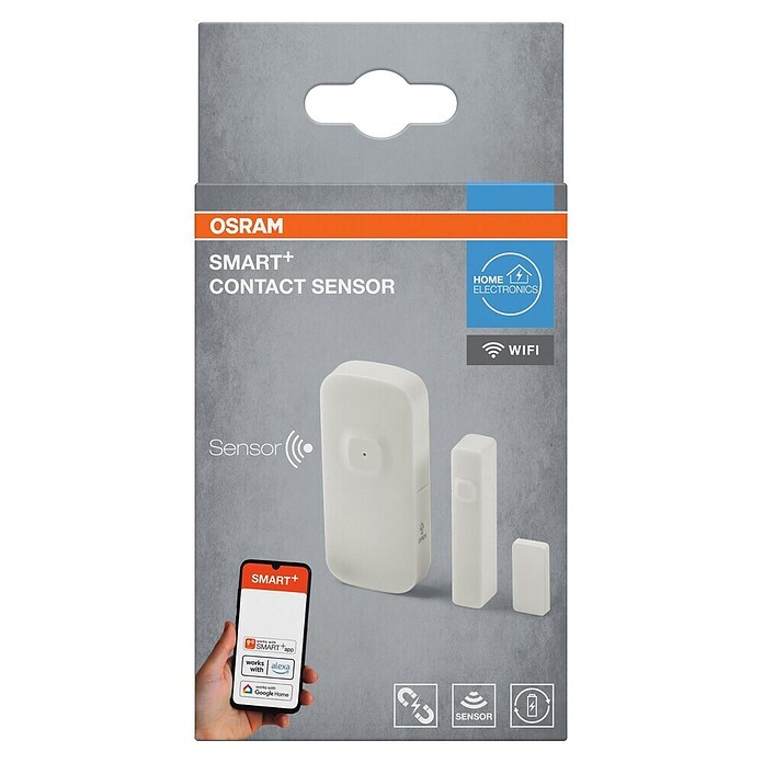 Ledvance Smart+ WiFi Funk-Fensterkontakt (Weiß, 3,1 x 2,4 x 7,2 cm) | BAUHAUS