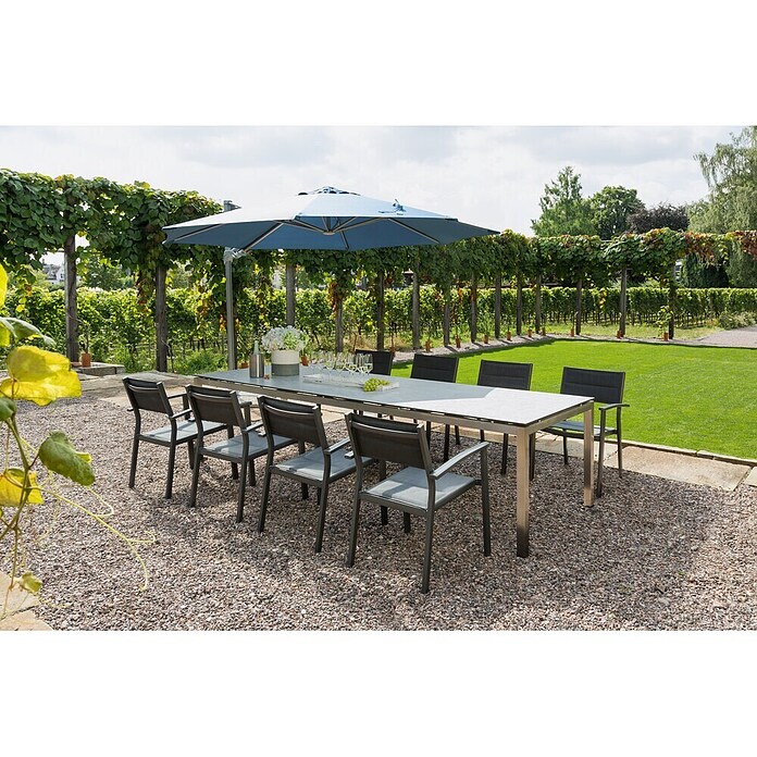 Sunfun Maja Vrtna stolica (Crna, 61 x 58 x 85 cm)