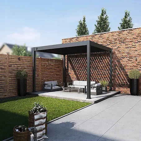 Weide  Pergola Classic 3 x 3,6 M Anthrazit