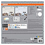 Ledvance Smart+ Plafón LED redondo Orbis (18 W, Ø x Al: 30 x 4,7 cm, Plata, Multicolor) | BAUHAUS