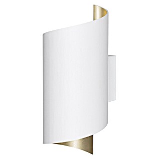 Ledvance Smart+ WiFi Aplique de pared LED Decor Twist (12 W, L x An x Al: 12,7 x 9,5 x 23 cm, Blanco, Blanco cálido)