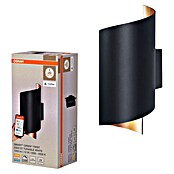 Ledvance Smart+ WiFi Aplique de pared LED Decor Twist (12 W, L x An x Al: 12,7 x 9,5 x 23 cm, Negro, Blanco cálido) | BAUHAUS