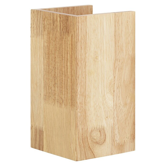 Ledvance Smart+ WiFi Aplique de pared LED DecorWood (12 W, L x An x Al: 11 x 11 x 21 cm, Madera, Blanco cálido) | BAUHAUS