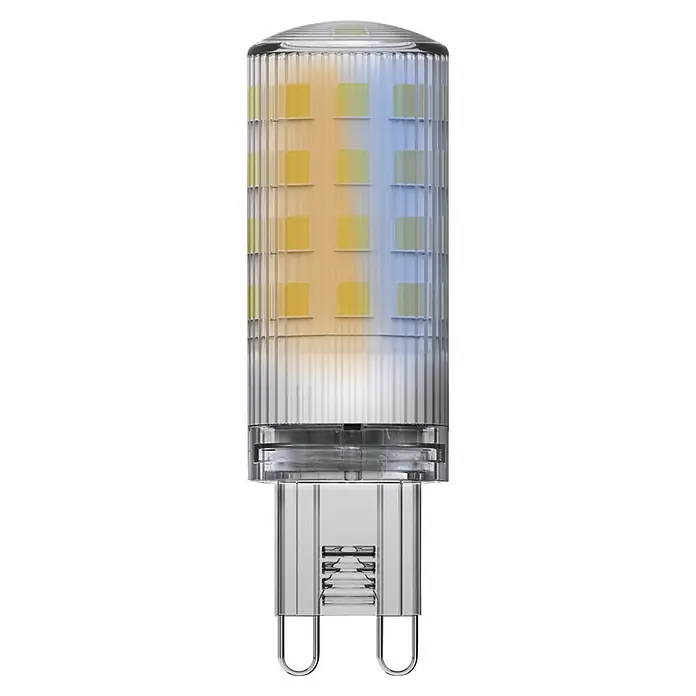 Osram Smart+ Smart-LED-Lampe - G9, 3,5 W, Mehrfarbig - G9 LED-Lampe mit klarem zylindrischem Gehäuse und integrierten warm- und kaltweißen Lichtchips.