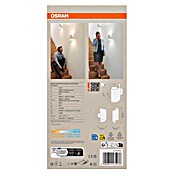 Ledvance Smart+ WiFi Aplique de pared LED Decor Twist (12 W, L x An x Al: 12,7 x 9,5 x 23 cm, Blanco, Blanco cálido) | BAUHAUS
