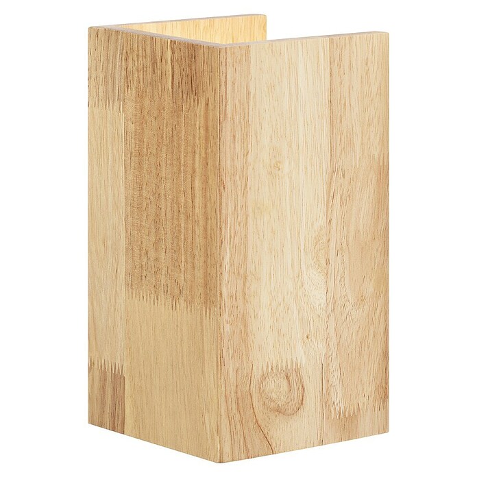 Ledvance Smart+ WiFi Aplique de pared LED DecorWood (12 W, L x An x Al: 11 x 11 x 21 cm, Madera, Blanco cálido) | BAUHAUS