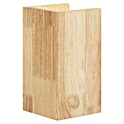 Ledvance Smart+ WiFi Aplique de pared LED DecorWood (12 W, L x An x Al: 11 x 11 x 21 cm, Madera, Blanco cálido) | BAUHAUS