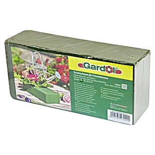Gardol Insteekschuim (22,5 x 10,5 x 6,5 cm, Geschikt voor: Verse bloemen)