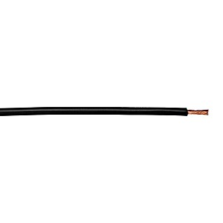 PVC izolirani vodič (Broj parica: 1, 1,5 mm², 10 m, Crne boje)