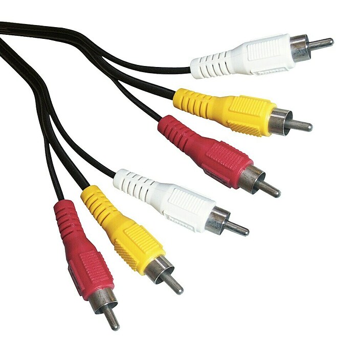 Schwaiger Audio kabel (6 x Cinch utikač, 5 m)