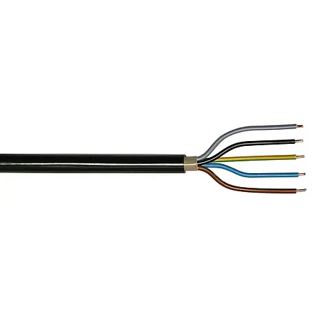 Erdkabel Meterware NYY-J 5x4 mm²