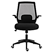 Silla de oficina Olivia (Negro, Reposabrazos) | BAUHAUS