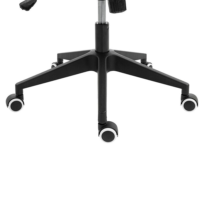 Silla de oficina Olivia (Negro, Reposabrazos) | BAUHAUS