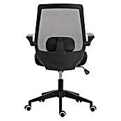 Silla de oficina Olivia (Negro, Reposabrazos) | BAUHAUS