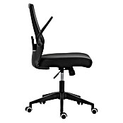 Silla de oficina Olivia (Negro, Reposabrazos) | BAUHAUS