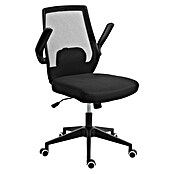 Silla de oficina Olivia (Negro, Reposabrazos) | BAUHAUS