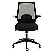 Silla de oficina Olivia (Negro, Reposabrazos) | BAUHAUS