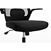 Silla de oficina Olivia (Negro, Reposabrazos) | BAUHAUS