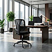 Silla de oficina Ana (Negro, Reposabrazos) | BAUHAUS