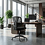Silla de oficina Ana (Negro, Reposabrazos) | BAUHAUS
