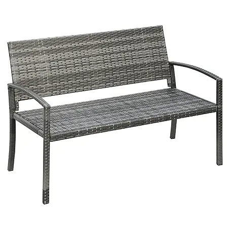 Furnicato  Gartenbank PE-Rattan
