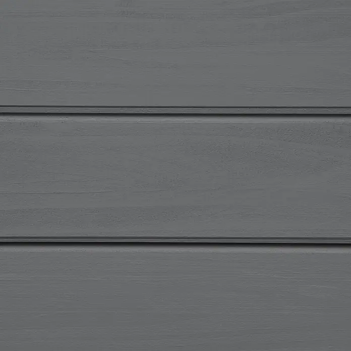 Outsunny Gartenbank - B x T x H: 56 x 56 x 80 cm, Kiefernholz, Grau - Graue Holzfassadenplatten mit sichtbarer Holzmaserung.