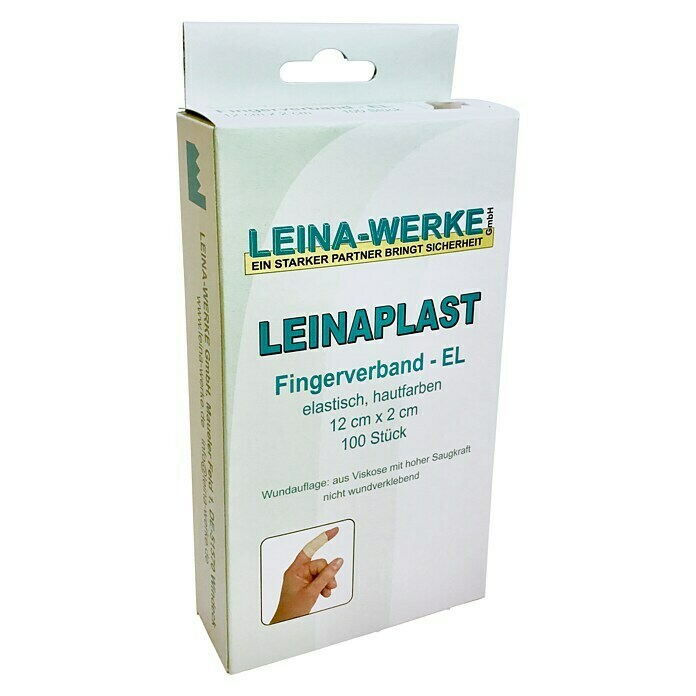 Leina-Werke Fingerverband100 Stk., 12 x 2 cm, Elastisch Unknown