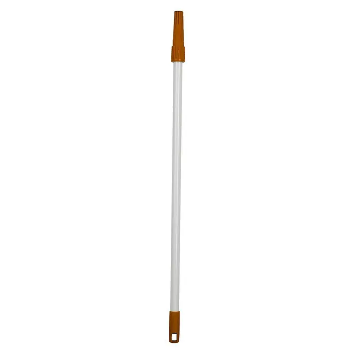 Verlängerungsstange Basic - Länge: 60 cm, Stahl - Verlängerungsstange ausziehbar mit Griff aus Kunststoff, in Weiß und Braun. Für unterschiedliche Reinigungsarbeiten geeignet.