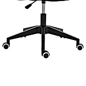 Silla de oficina Ana (Negro, Reposabrazos) | BAUHAUS