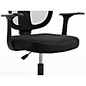 Silla de oficina Ana (Negro, Reposabrazos) | BAUHAUS
